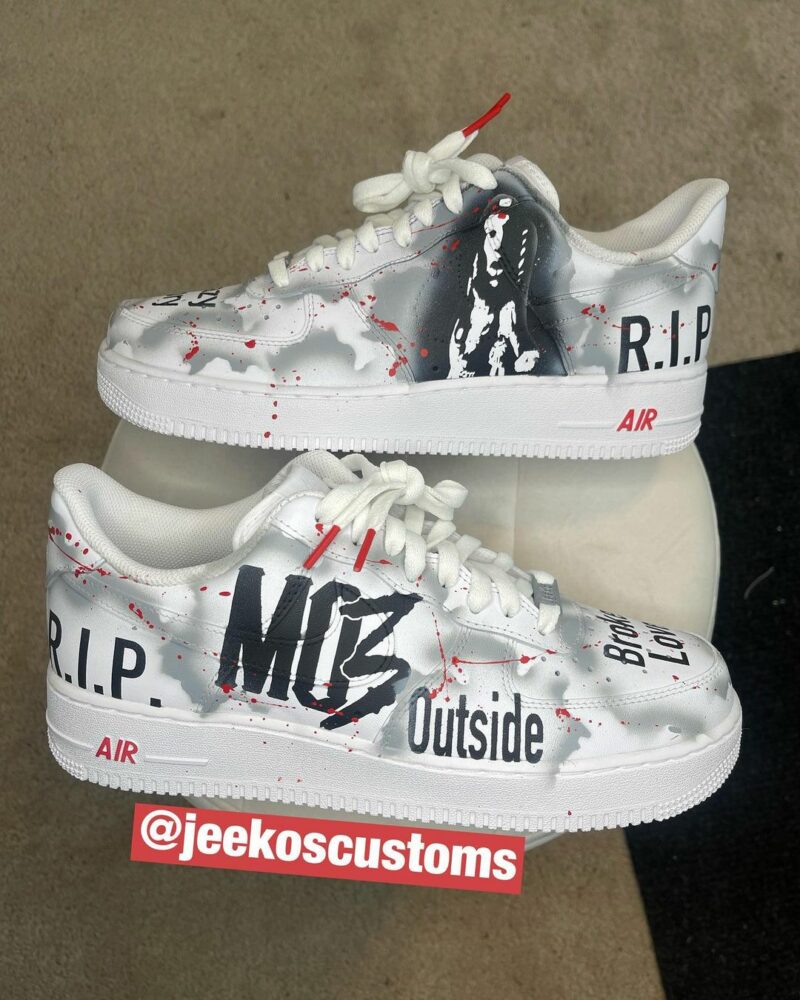 King Von x MO Air Force 1 Custom