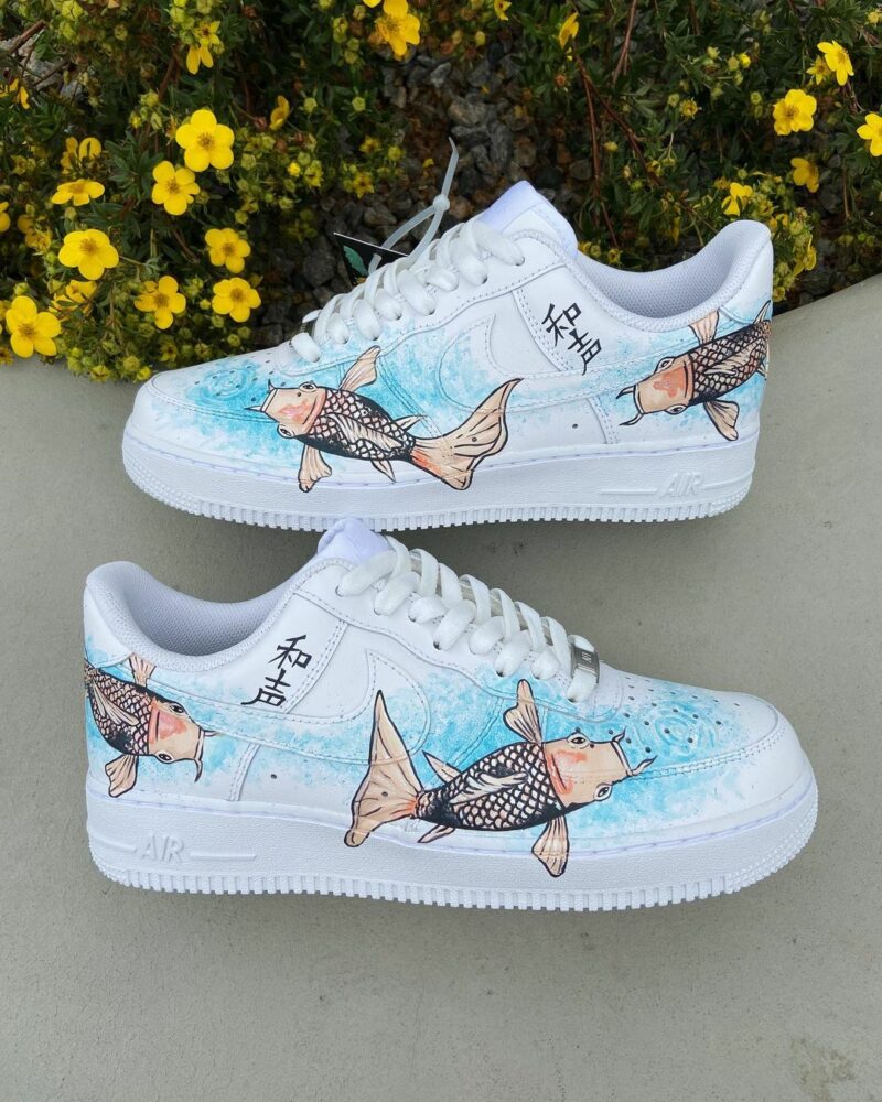 Koi Fish Air Force 1 Custom