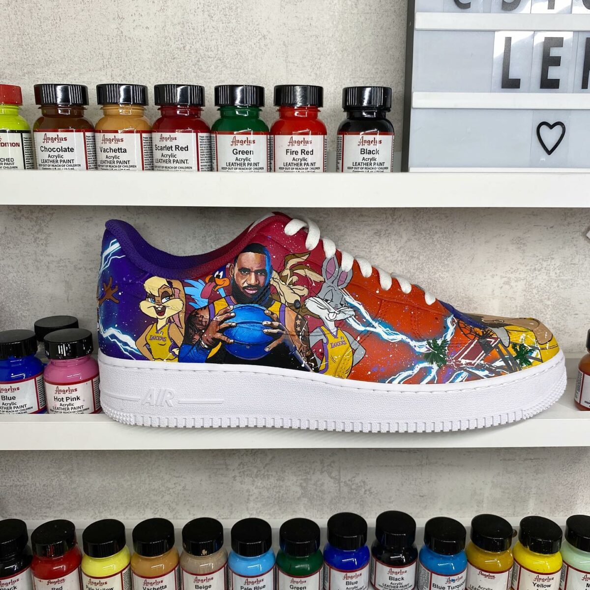 LeBron James Air Force 1 Custom