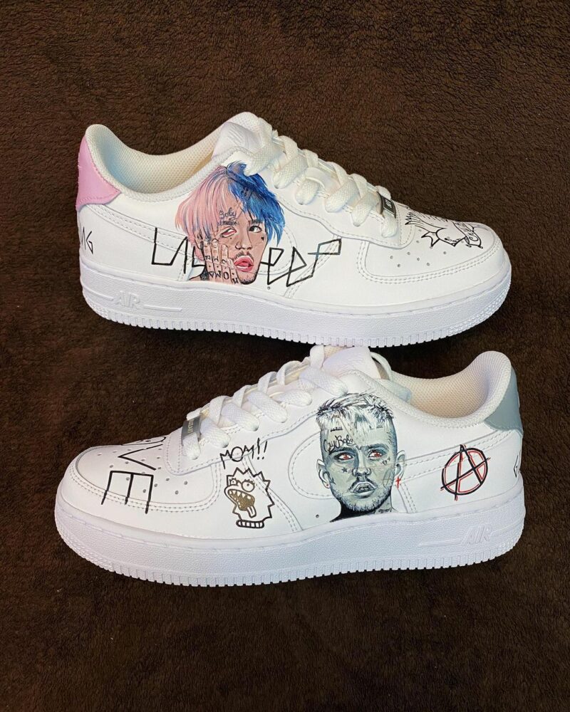 Lil Peep Air Force 1 Custom