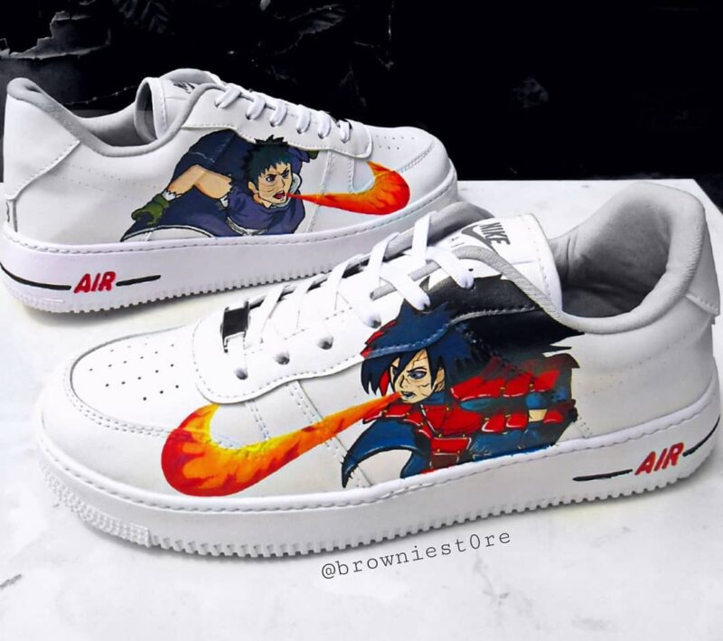 Madara x Obito Air Force 1 Custom