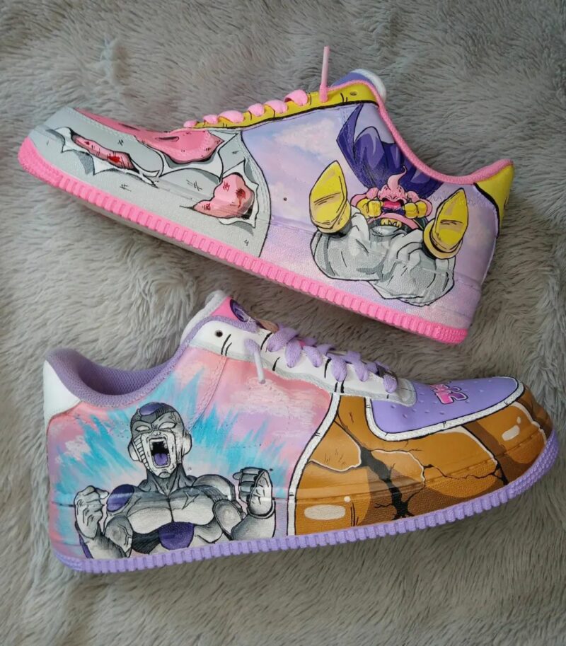 Majin Buu x Frieza Air Force 1 Custom