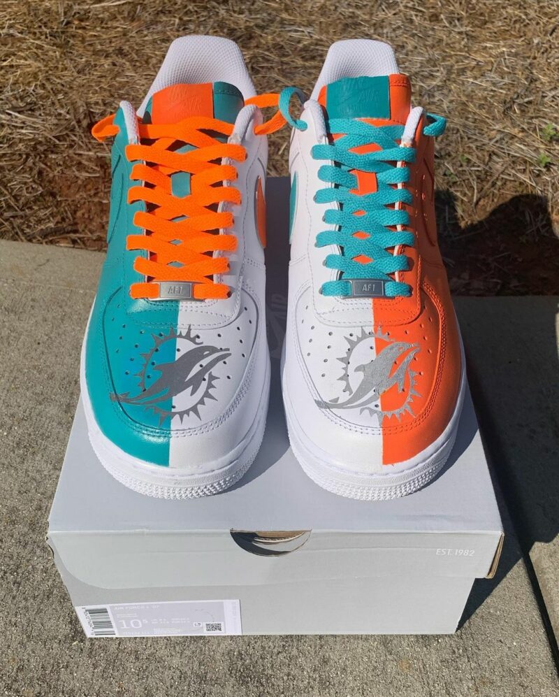 Miami Dolphins Air Force 1 Custom