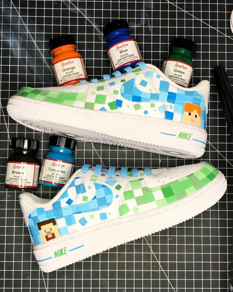 Minecraft Air Force 1 Custom