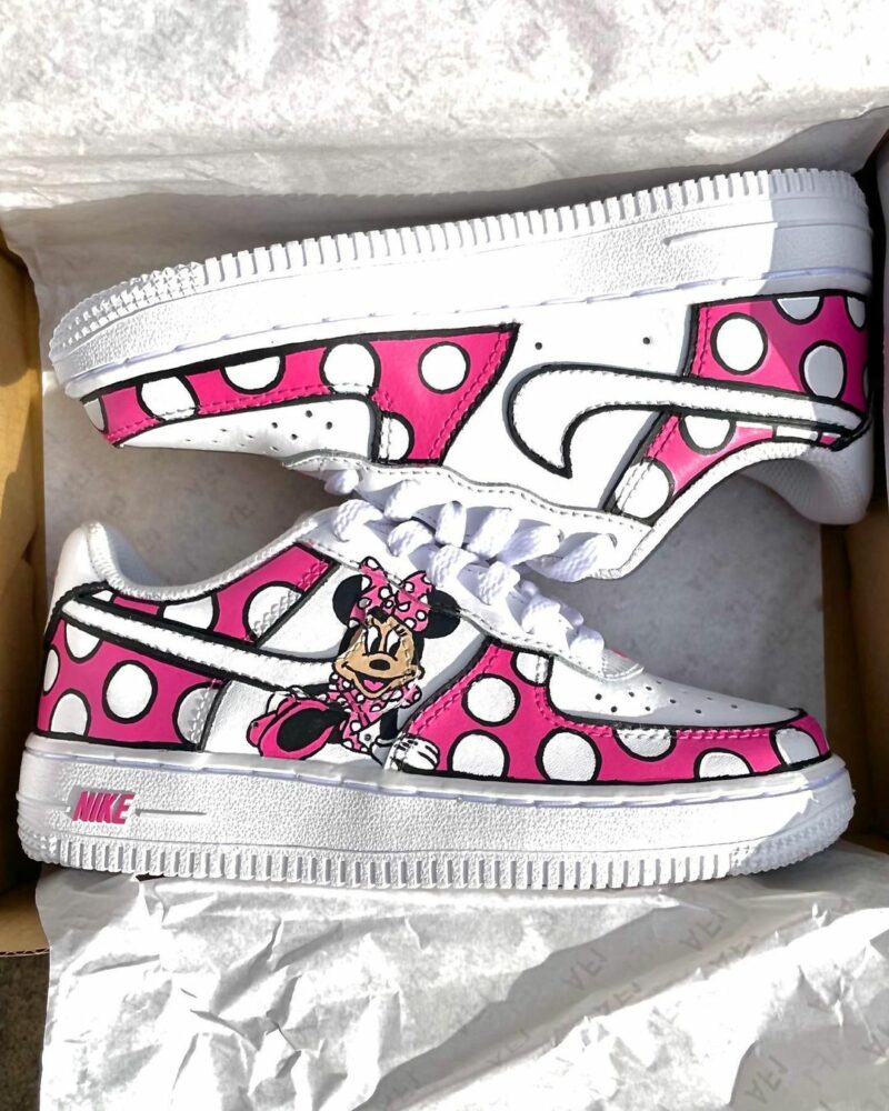 Minnie Mouse Air Force 1 Custom