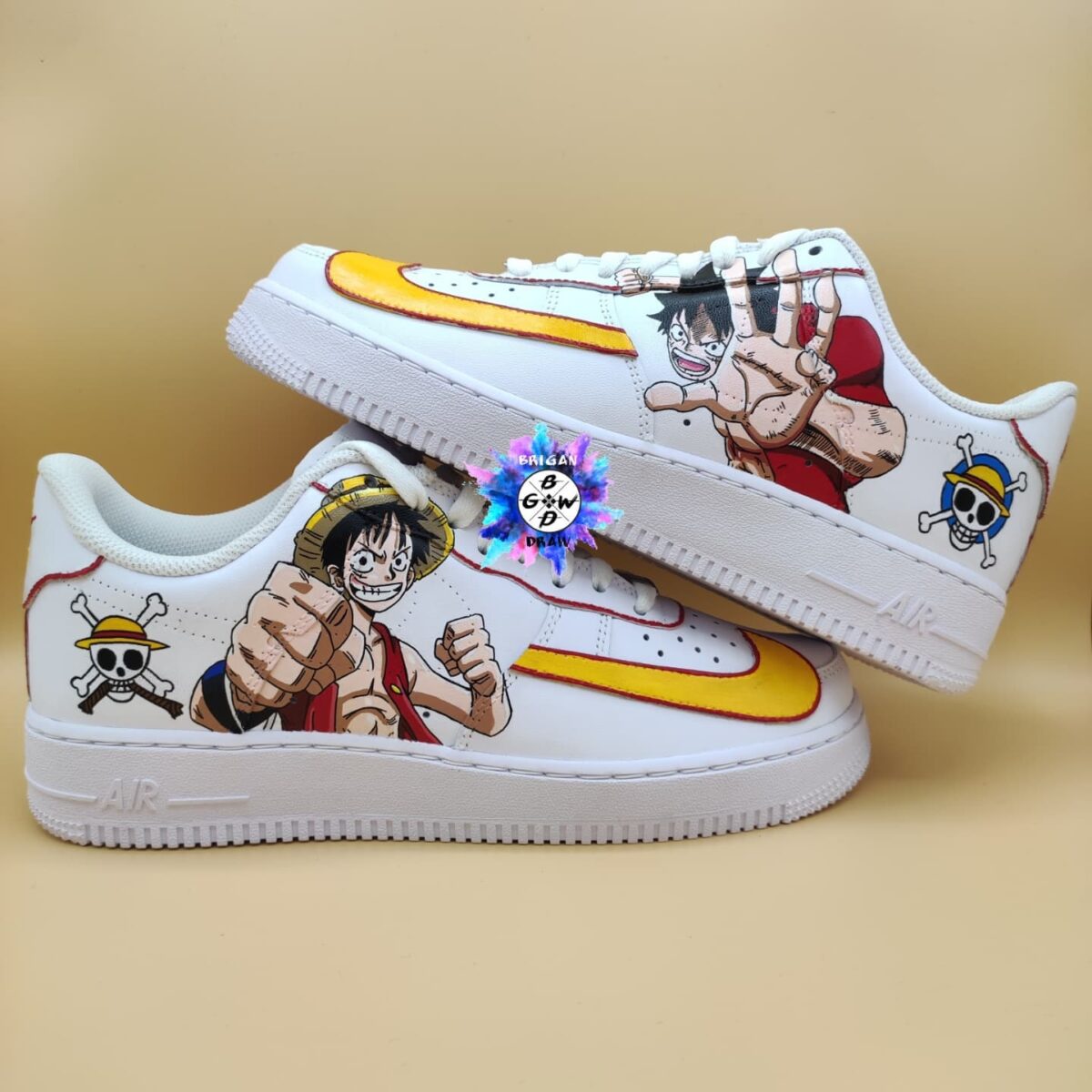 Monkey D Luffy Air Force 1 Custom