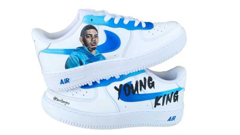 Myke Towers Air Force 1 Custom