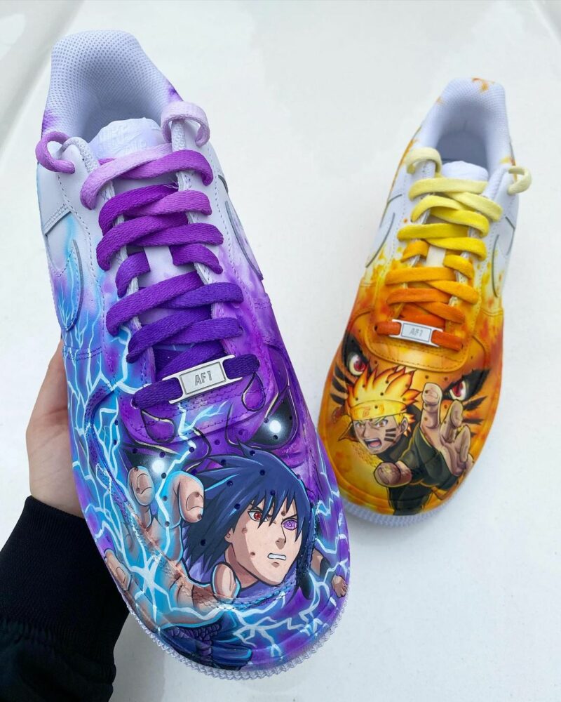 Naruto x Sasuke Air Force 1 Custom