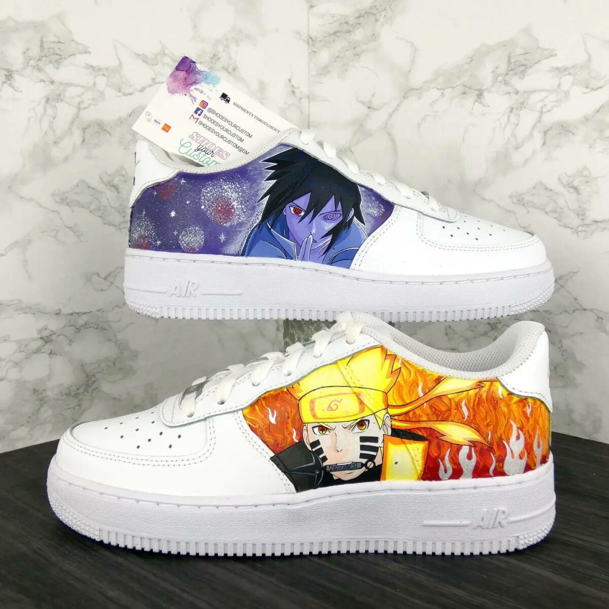 Naruto x Sasuke Air Force 1 Custom