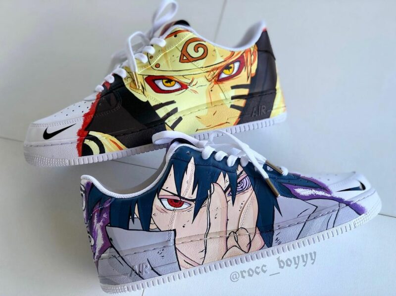 Naruto x Sasuke Air Force 1 Custom