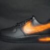 Neon Flamme Air Force 1 Custom