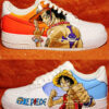 One Piece - Luffy x Ace Air Force 1 Custom