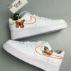 Orange Air Butterfly Air Force 1 Custom