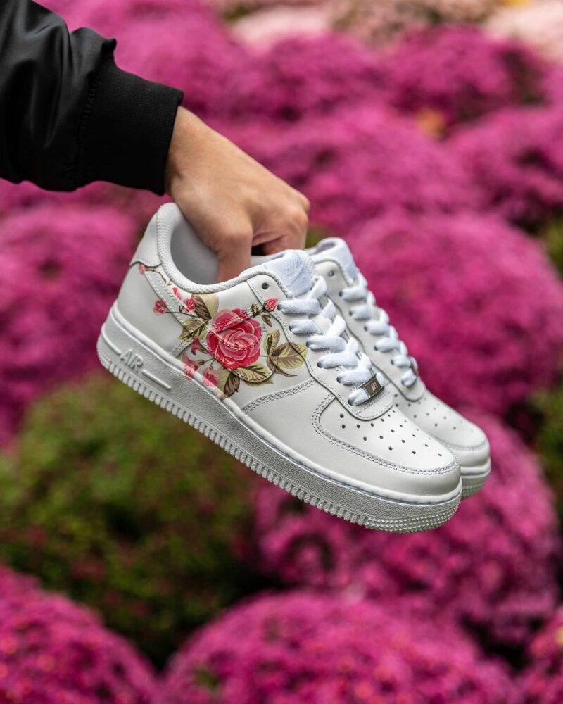 Pastel Roses Air Force 1 Custom