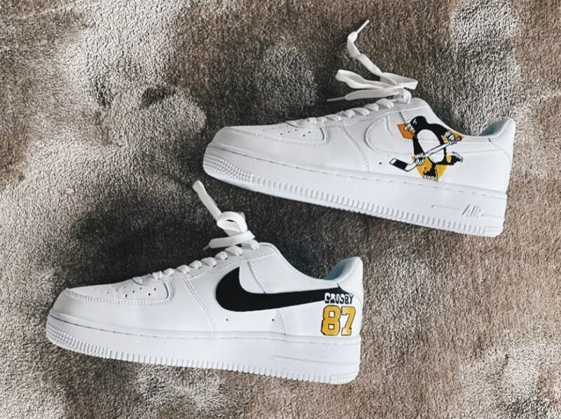 Penguins Air Force 1 Custom