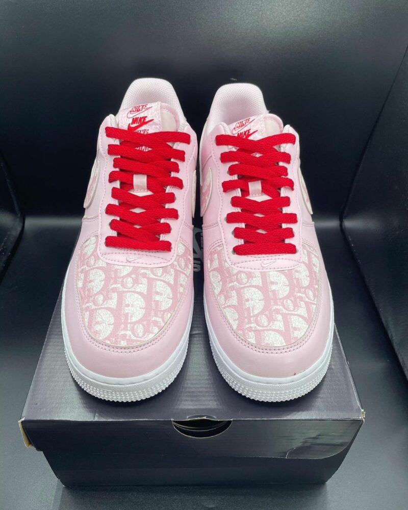 Pink Dior Air Force 1 Custom