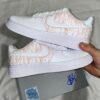 Pink Dior Air Force 1 Custom