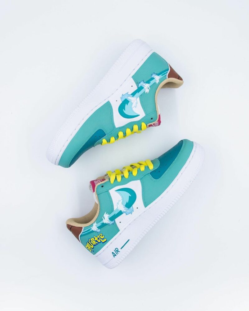 Pokemon - Squirtle Air Force 1 Custom