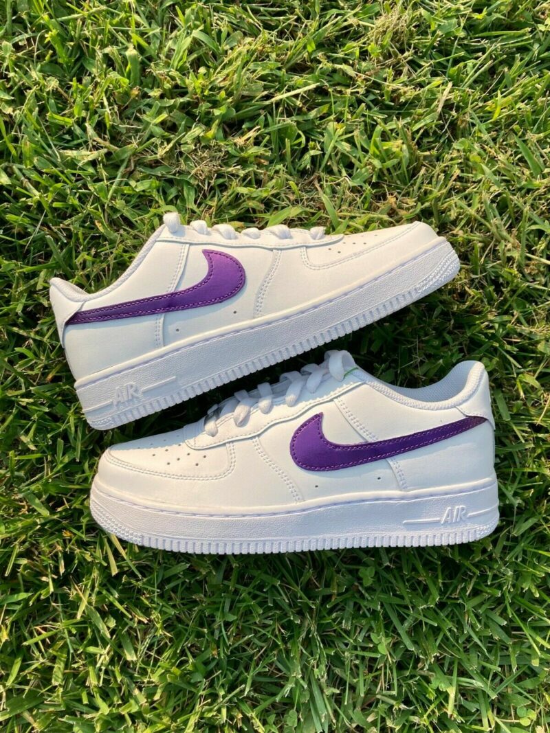 Prince Purple Pearlescent Air Force 1 Custom