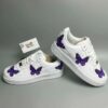 Purple Butterflies Air Force 1 Custom