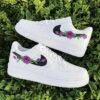 Purple Rose Floral Air Force 1 Custom