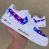 Purple x Blue LV Air Force 1 Custom