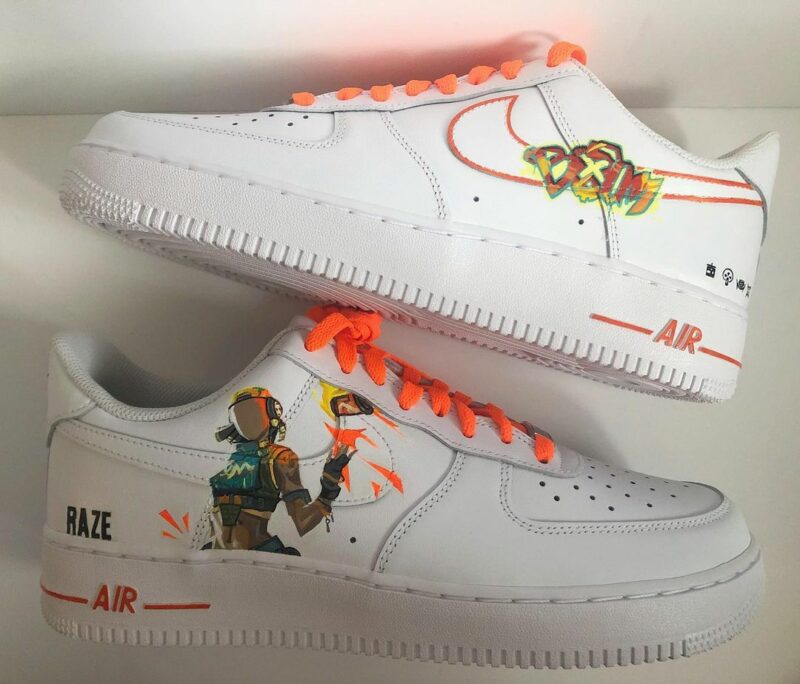 Raze Air Force 1 Custom