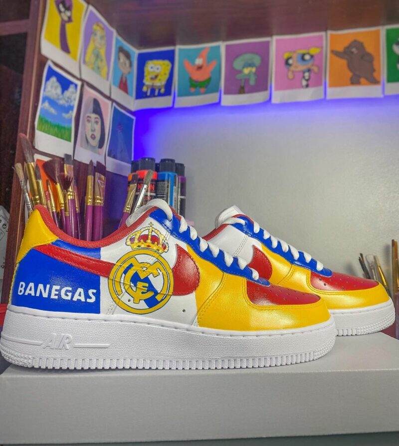 Real Madrid Air Force 1 Custom