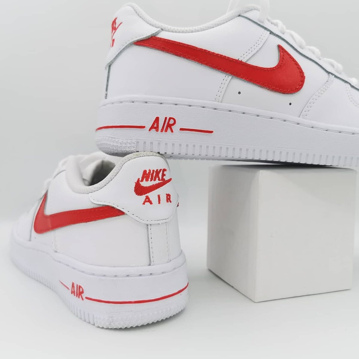 Red Air Force 1 Custom