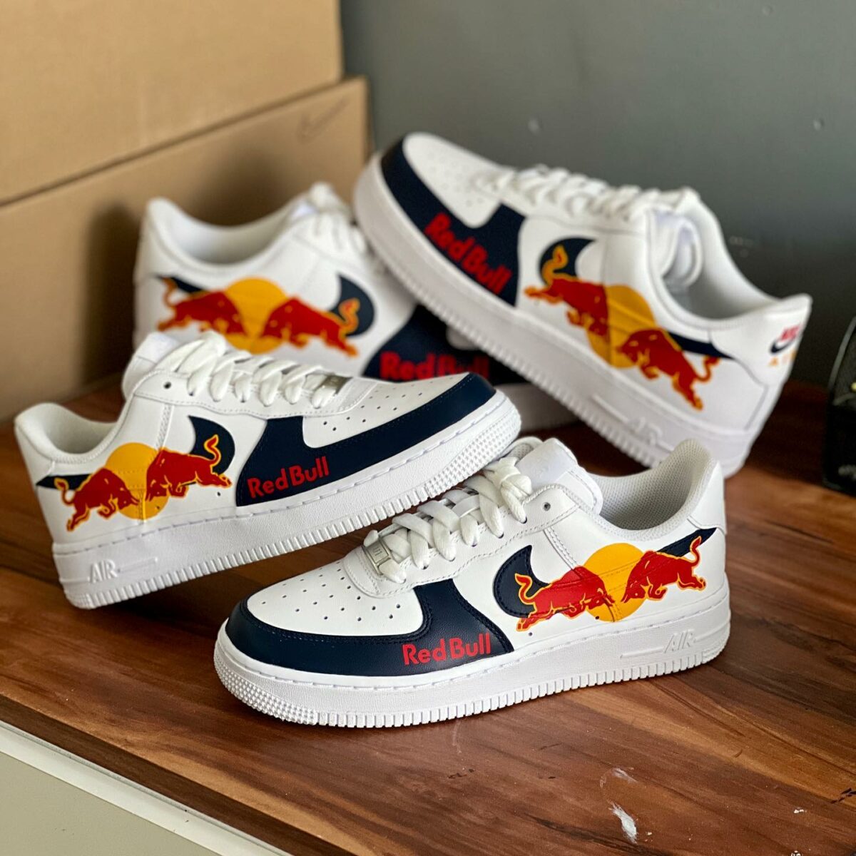 Red Bull Air Force 1 Custom