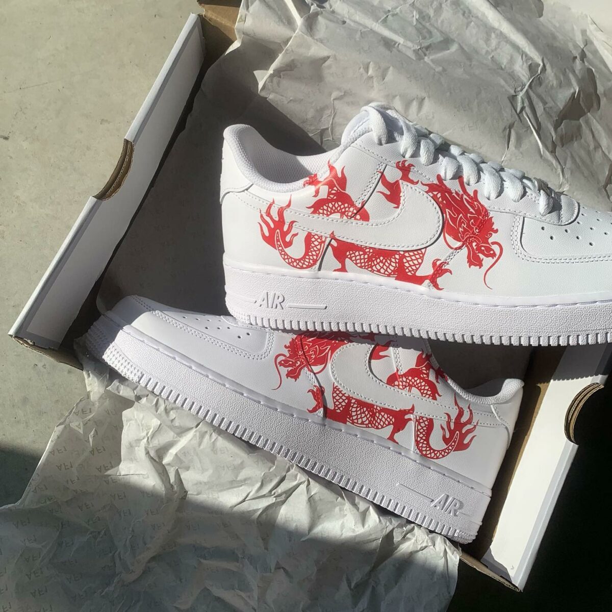 Red Dragon Air Force 1 Custom