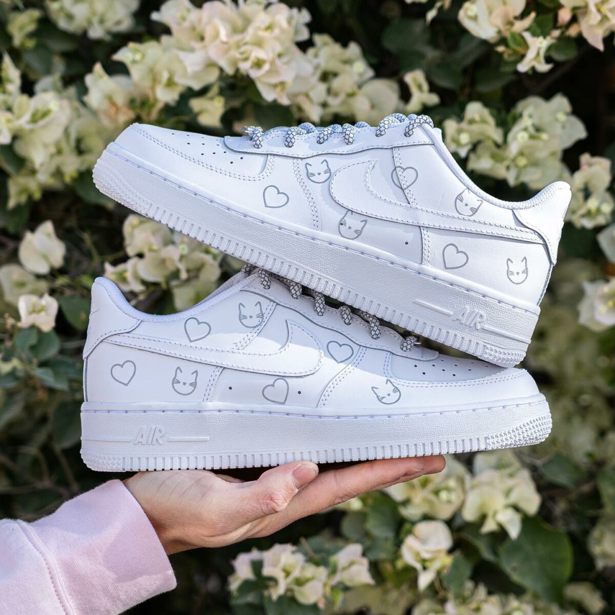 Reflective Air Force 1 Custom