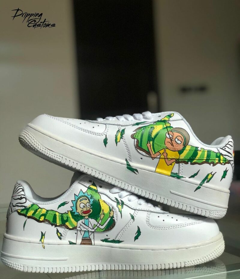 Rick and Morty Air Force 1 Custom