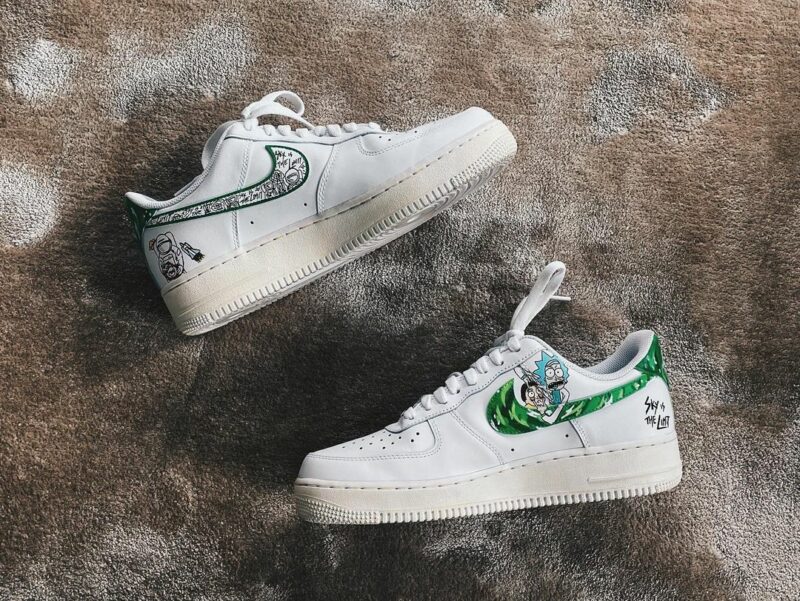 Rick and Morty Air Force 1 Custom