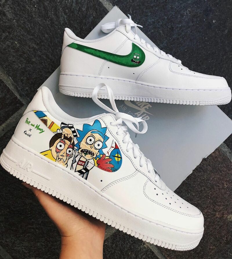 Rick and Morty Air Force 1 Custom