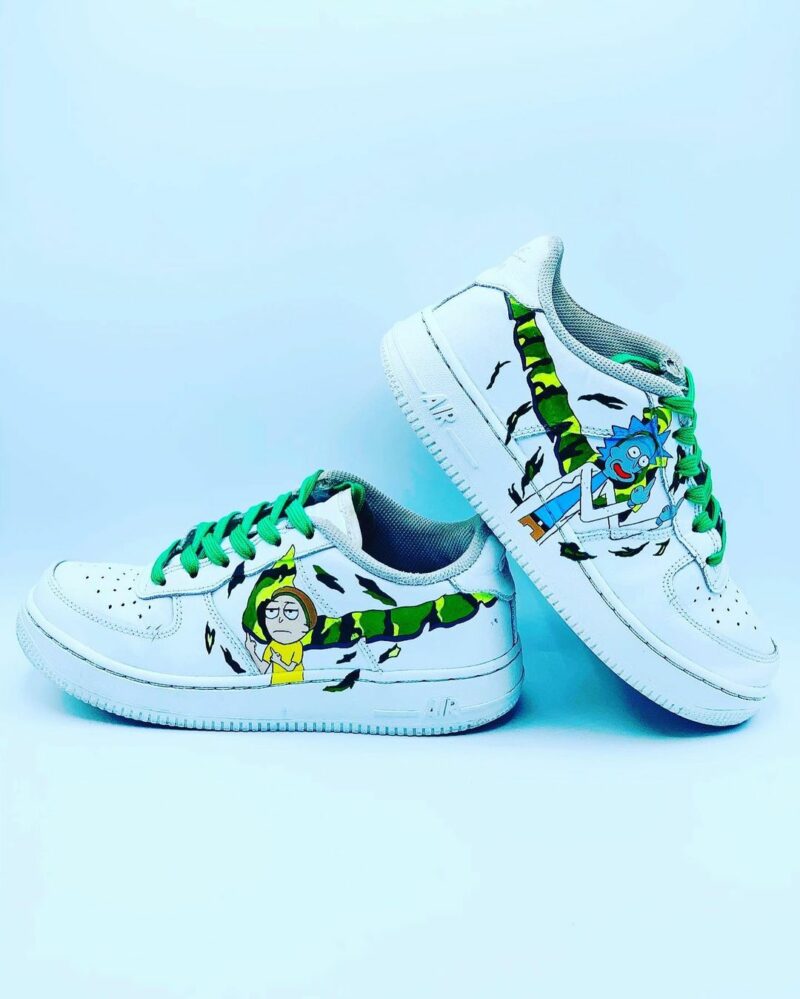 Rick and Morty Air Force 1 Custom