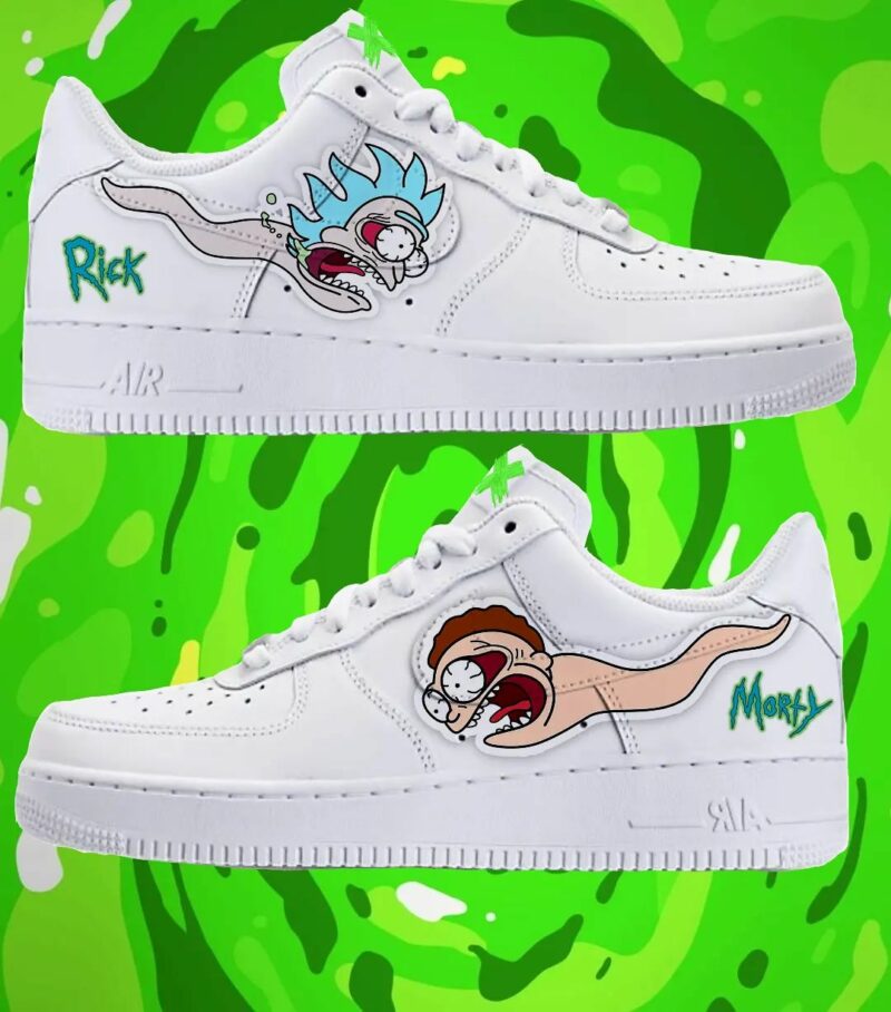 Rick and Morty Air Force 1 Custom