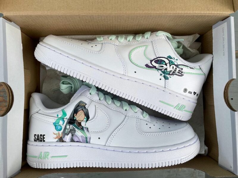 Sage Air Force 1 Custom