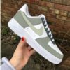 Sage Green Pistachio Two Tone Air Force 1 Custom