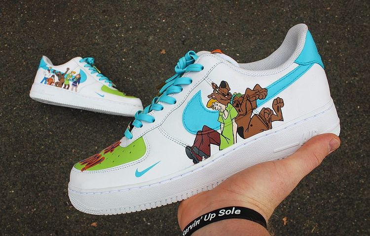 Scooby Doo Air Force 1 Custom