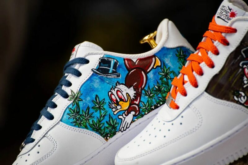 Scrooge McDuck Air Force 1 Custom