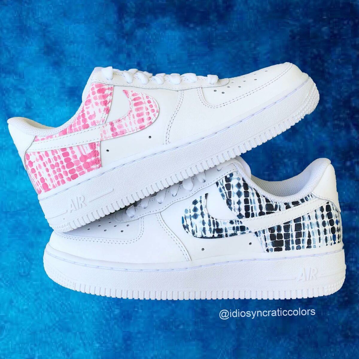 Shibori Tie Dye Air Force 1 Custom