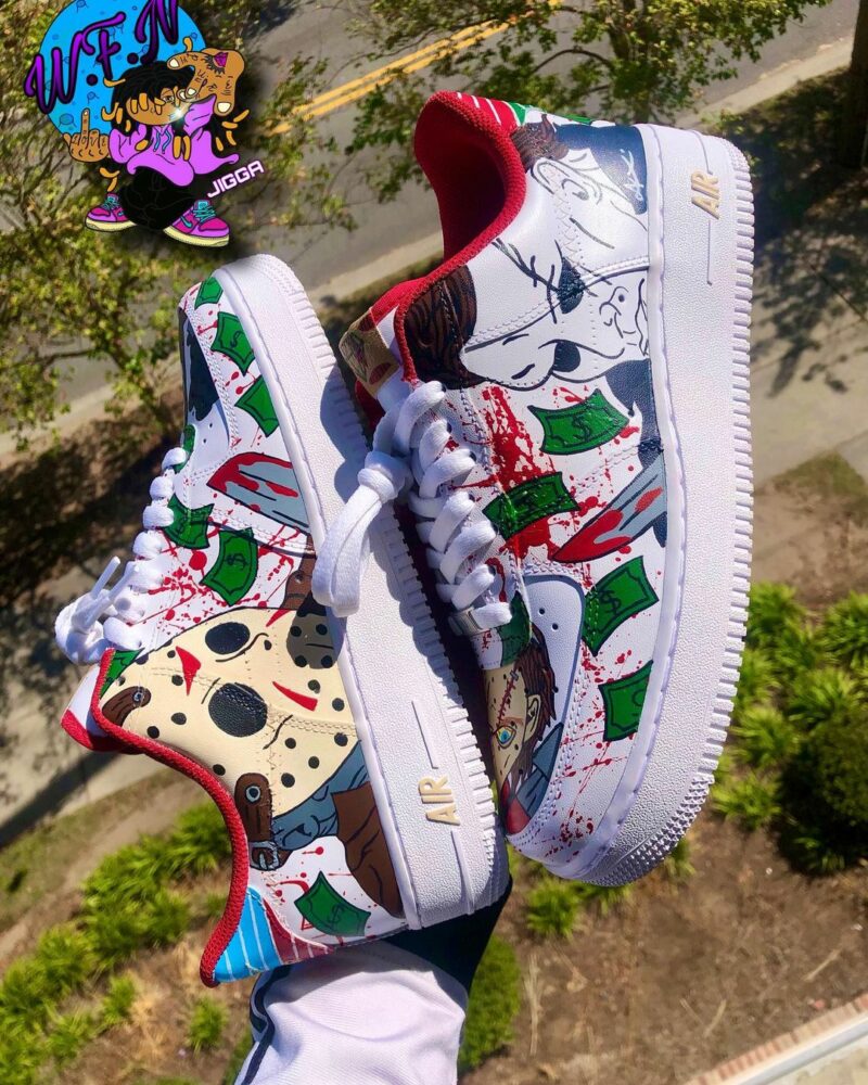 Slasher Air Force 1 Custom