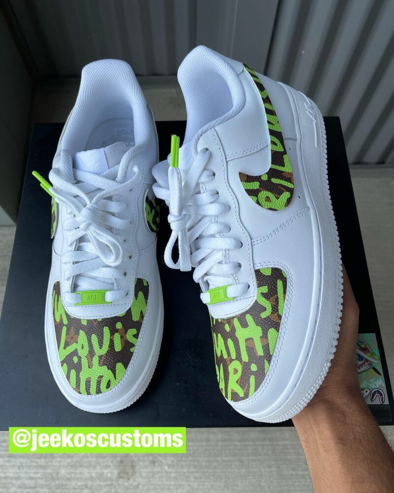 Slime LV Air Force 1 Custom