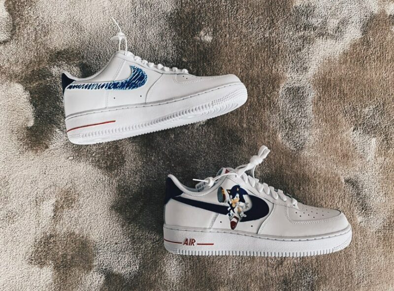 Sonic Air Force 1 Custom