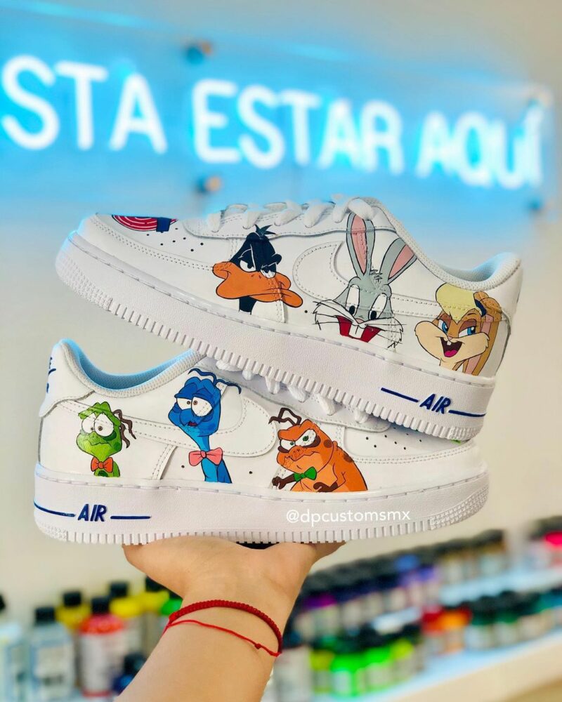 Space Jam Air Force 1 Custom