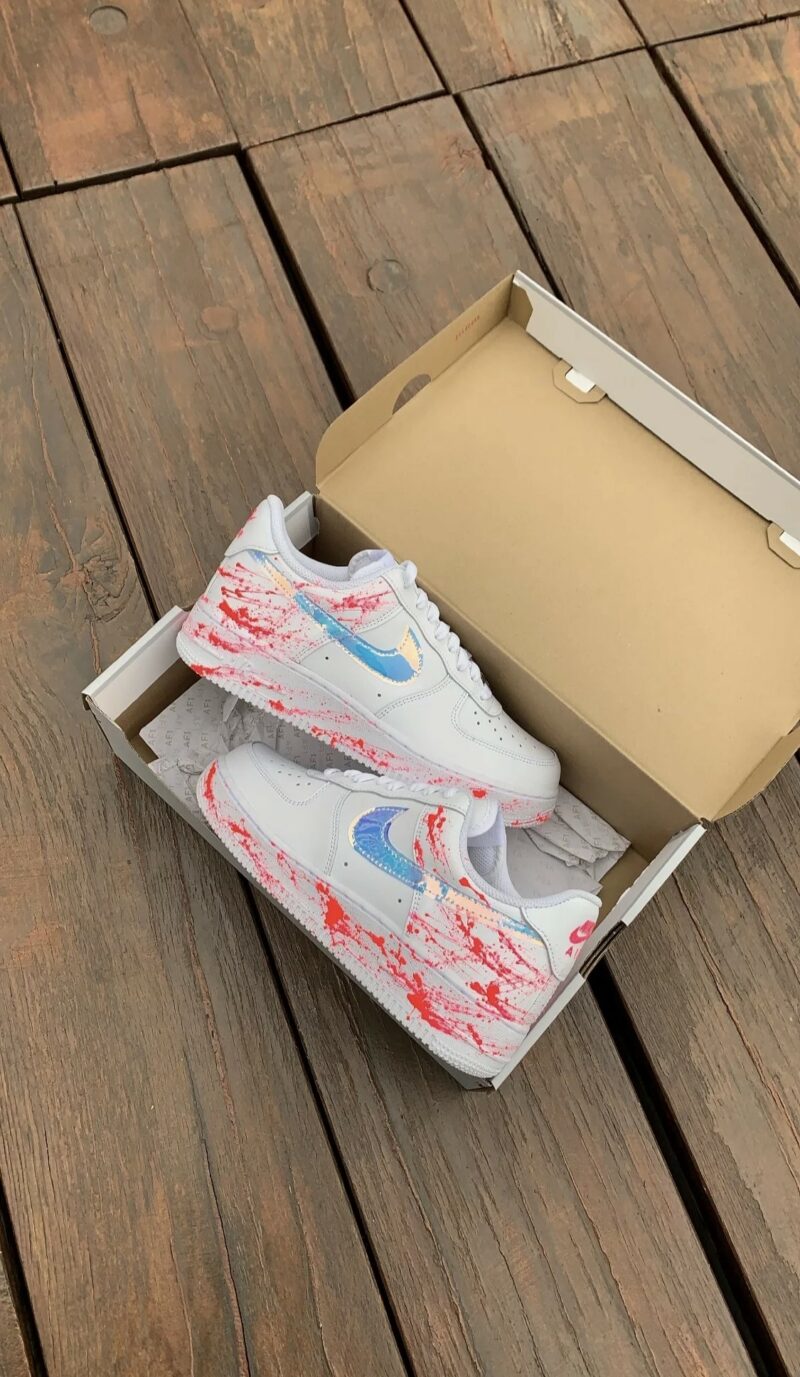 Splash Air Force 1 Custom