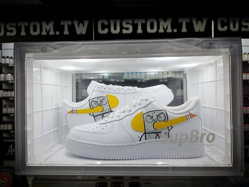 SpongeBob SquarePants Air Force 1 Custom