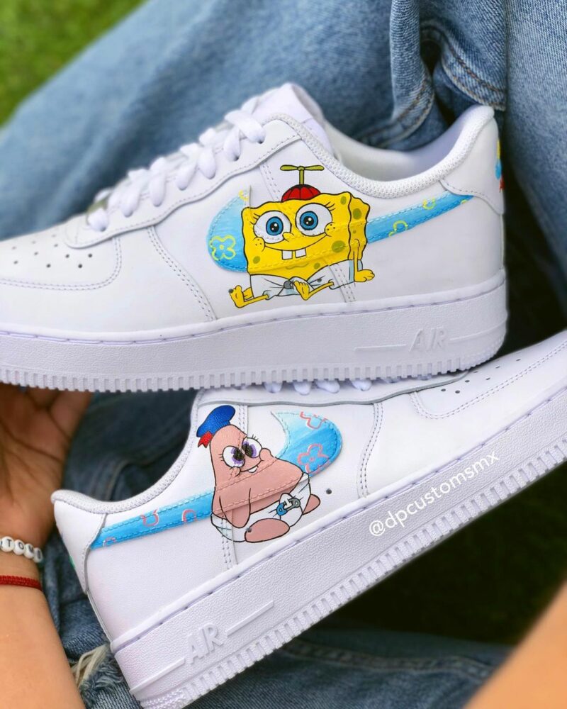 SpongeBob SquarePants Air Force 1 Custom