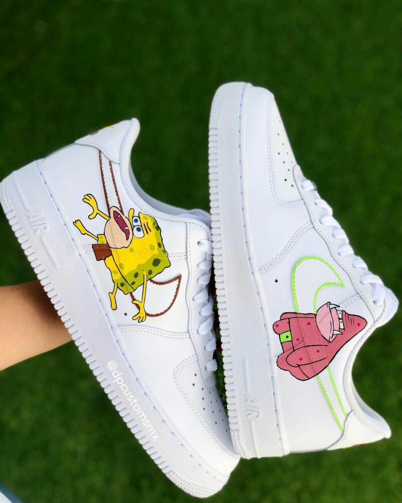 SpongeBob SquarePants Air Force 1 Custom